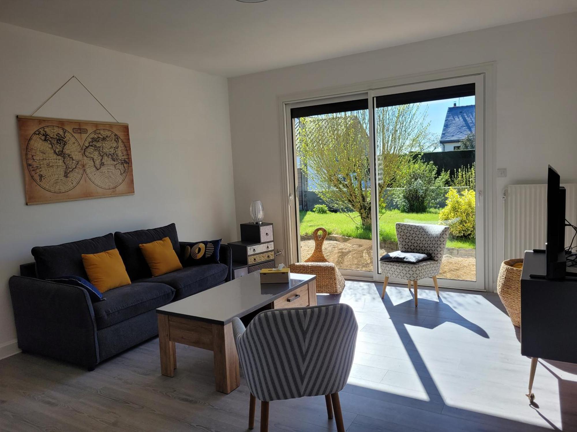 Bienvenue Chez Sylvie Villa Martigné-Briand Exteriör bild